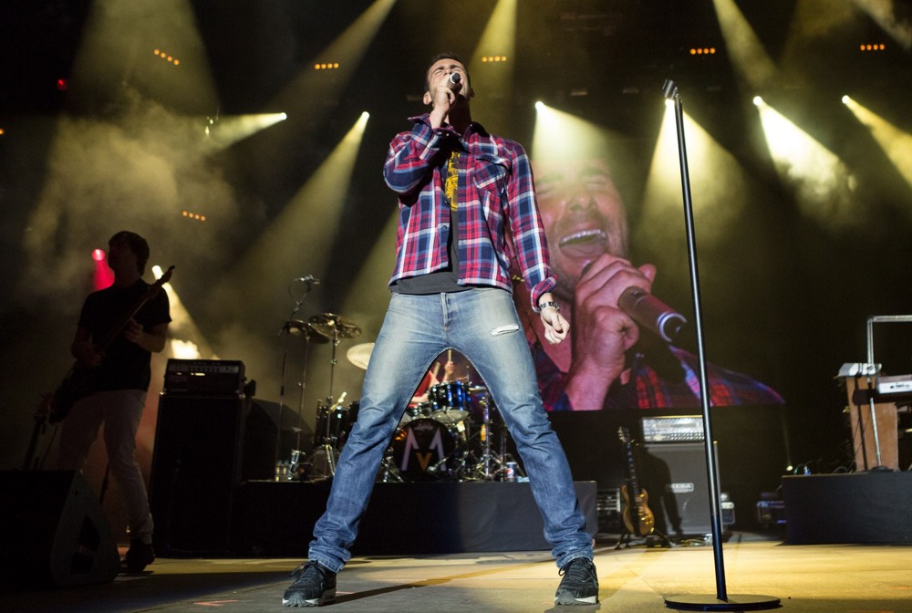 Michael Madden;Adam Levine;Maroon 5;<br>Maroon 5 Rock in Rio Lisboa at Parque da Bela Vista - Day 3