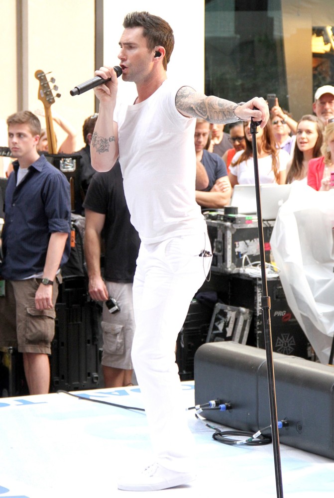Adam Levine;Maroon 5;<br>Maroon 5 Perform Live as Part of The Today' Show's Concert Series