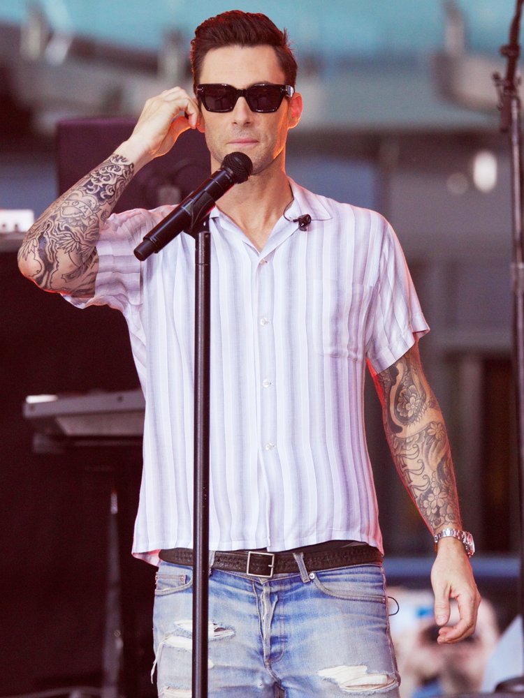 Adam Levine;Maroon 5;<br>Maroon 5 at The Today Show Toyota Concert Series
