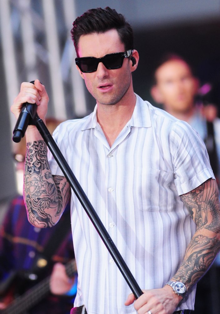 Adam Levine;Maroon 5;<br>Maroon 5 at The Today Show Toyota Concert Series