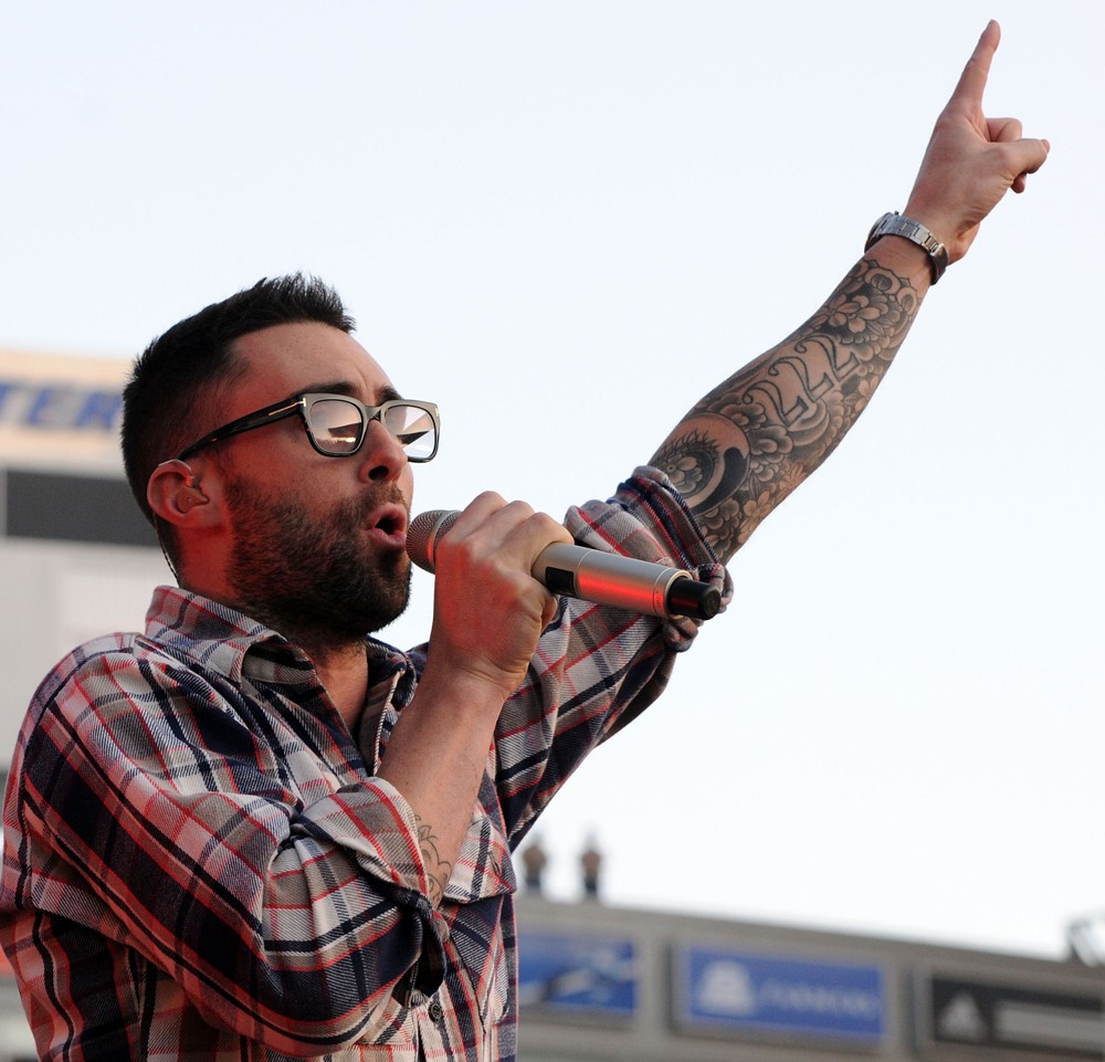 Adam Levine;Maroon 5;<br>102.7 KIIS FM's Wango Tango 2012 - Show
