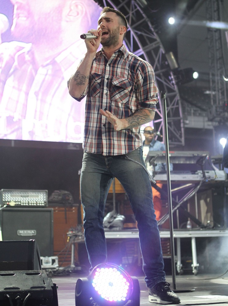 Adam Levine;Maroon 5;<br>102.7 KIIS FM's Wango Tango 2012 - Show