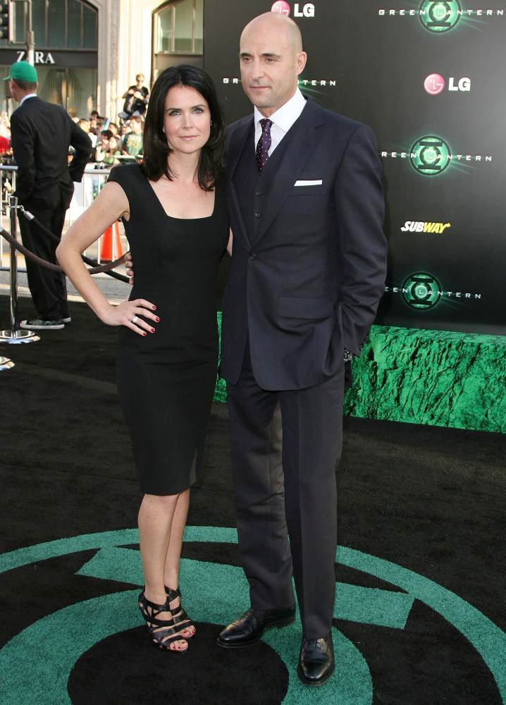 Liza Marshall;Mark Strong;<br>Los Angeles Premiere of Warner Bros. Pictures Green Lantern