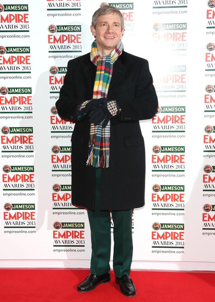 Martin Freeman;<br>Jameson Empire Film Awards 2013 - Arrivals