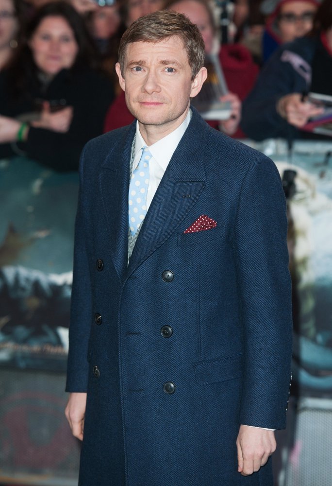 Martin Freeman;<br>The Hobbit: The Battle of the Five Armies World Premiere - Arrivals