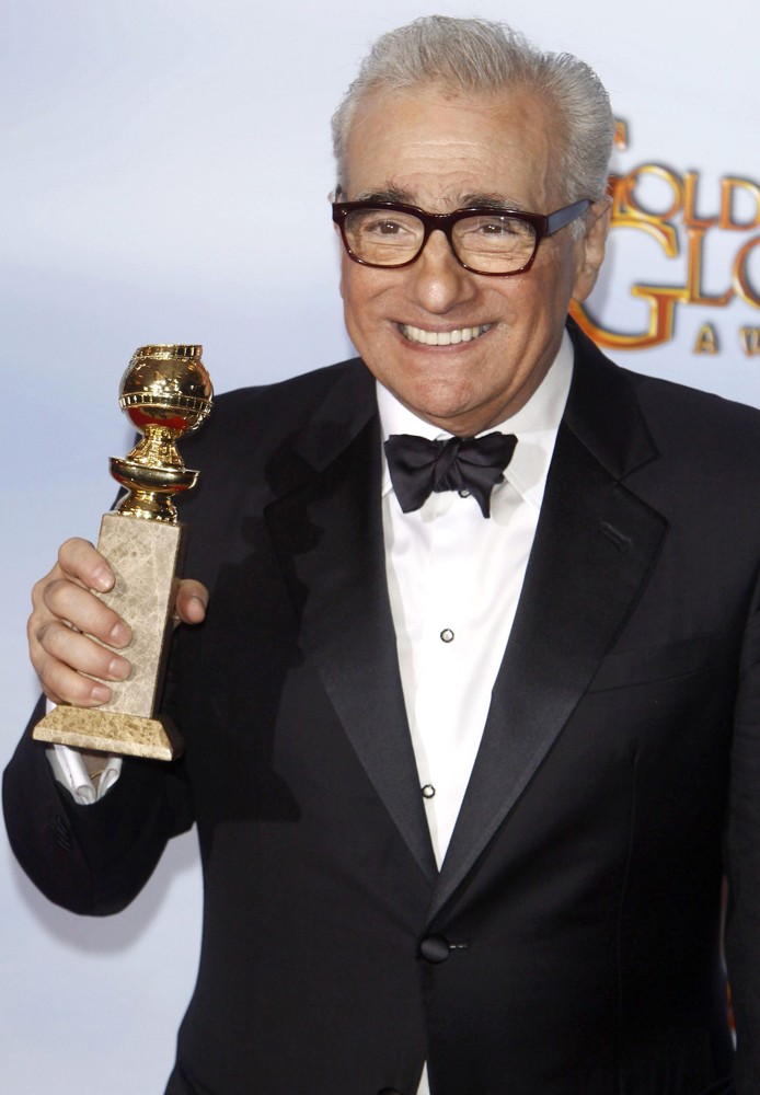 Martin Scorsese;<br>The 69th Annual Golden Globe Awards - Press Room