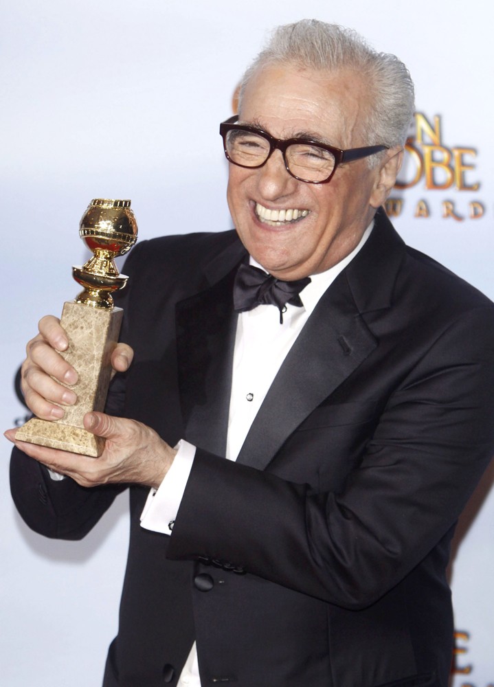 Martin Scorsese;<br>The 69th Annual Golden Globe Awards - Press Room