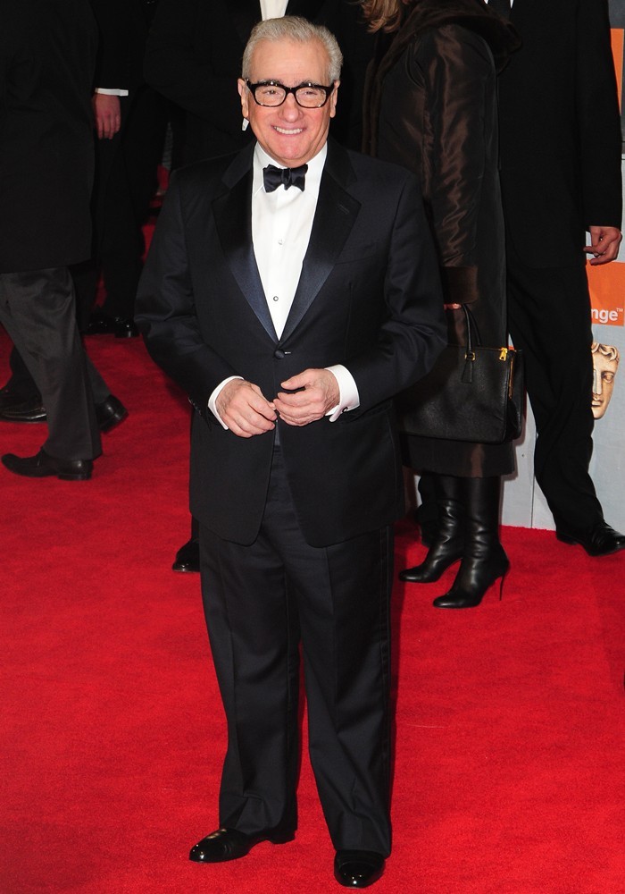 Martin Scorsese;<br>Orange British Academy Film Awards 2012 - Arrivals