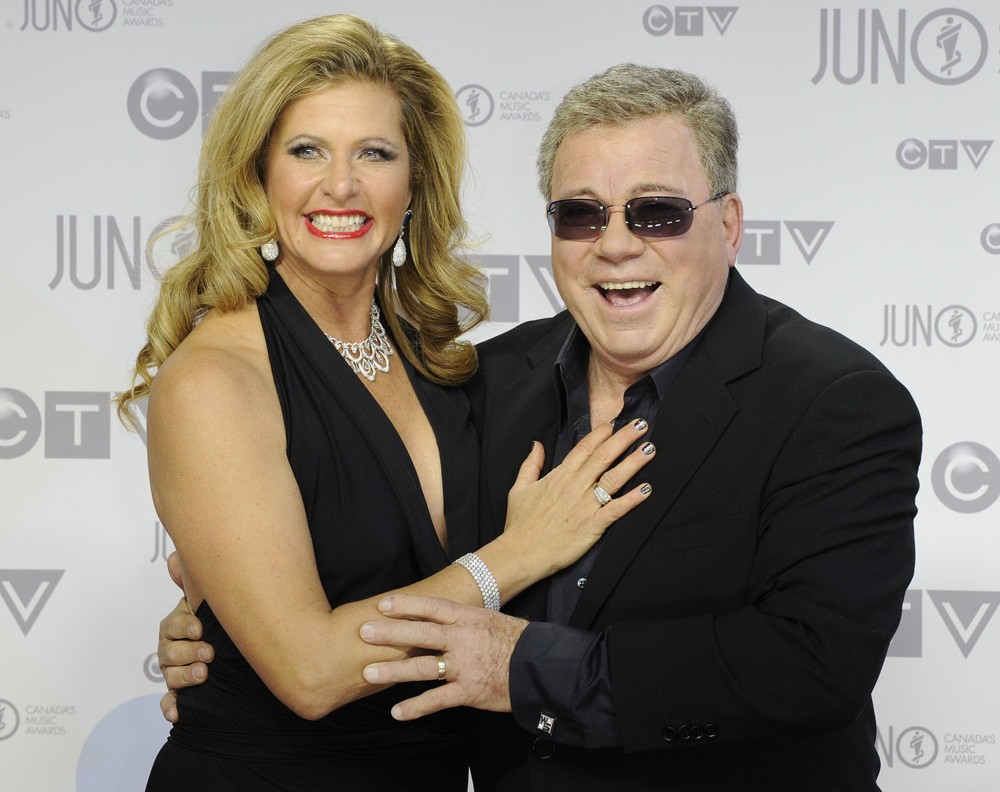 Elizabeth Anderson Martin;William Shatner;<br>2012 JUNO Awards - Arrivals