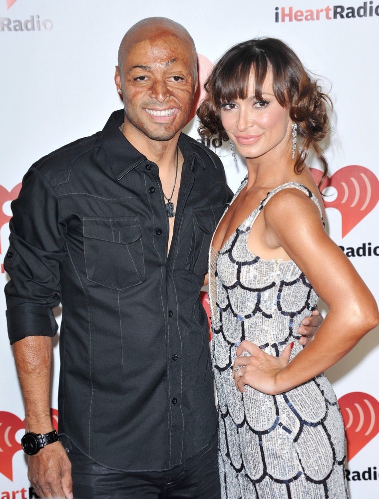 J.R. Martinez;Karina Smirnoff;<br>iHeartRadio Music Festival - Day 2