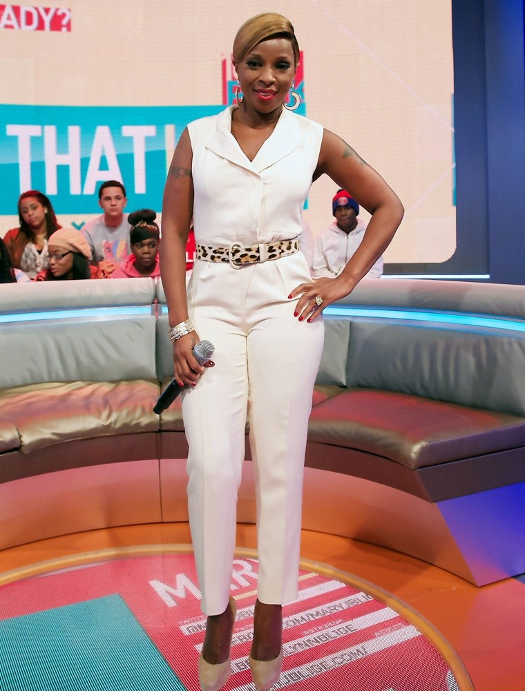 Mary J. Blige;<br>Mary J. Blige on The 106 & Park TV Show