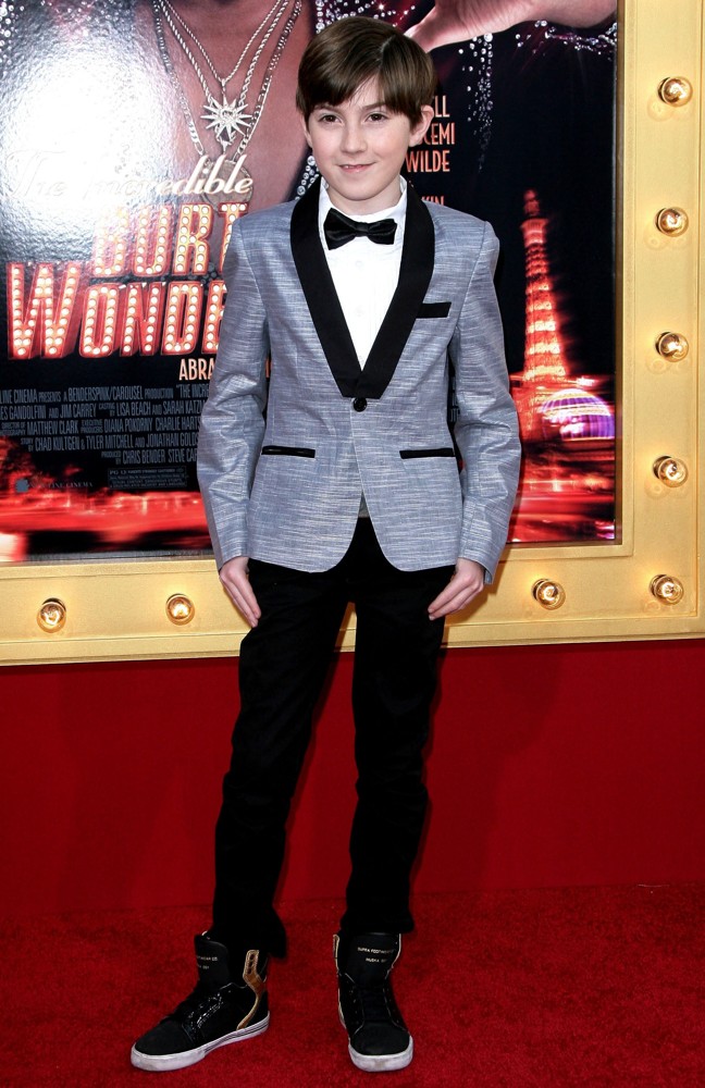 Mason Cook;<br>Los Angeles Premiere of The Incredible Burt Wonderstone