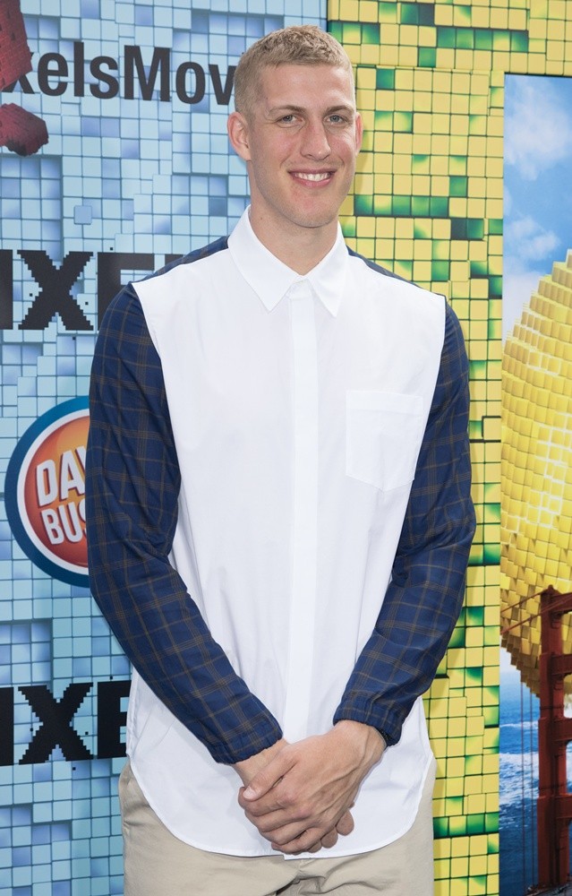 Mason Plumlee;<br>World Premiere of Pixels - Arrivals