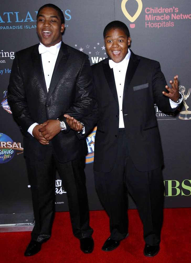 Chris Massey;Kyle Massey;<br>2011 Daytime Emmy Awards - Red Carpet