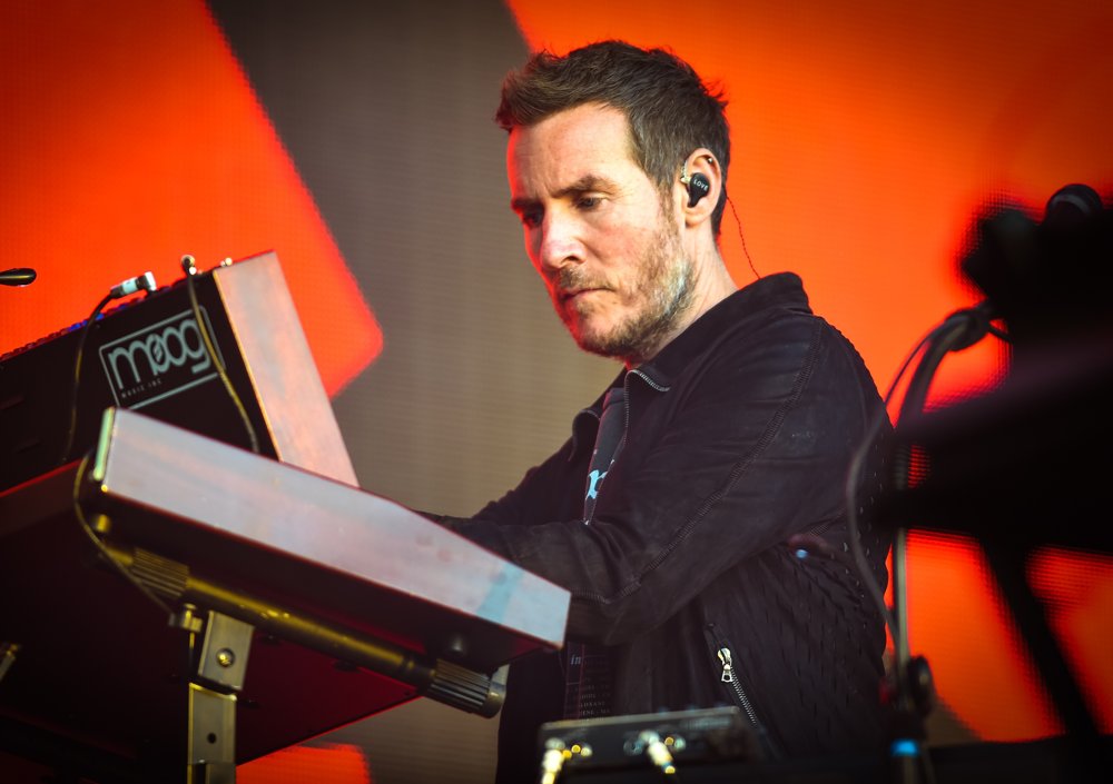 Robert Del Naja;Massive Attack;<br>Massive Attack Performs at British Summer Time Festival
