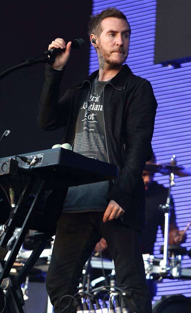 Robert Del Naja;Massive Attack;<br>Massive Attack Performs at British Summer Time Festival