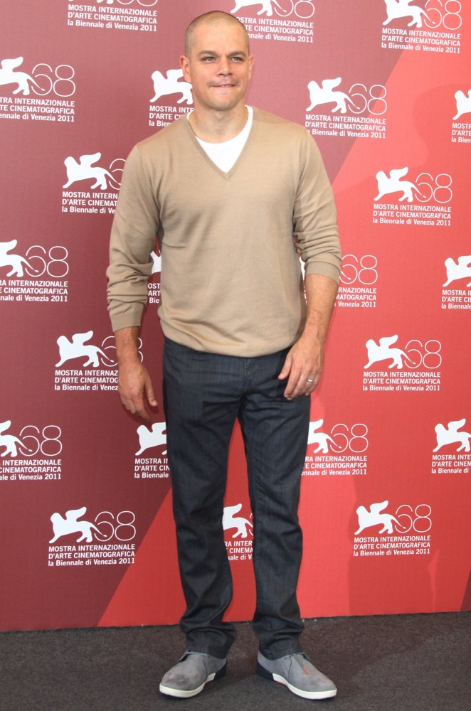 Matt Damon;<br>The 68th Venice Film Festival - Day 4 - Contagion - Photocall