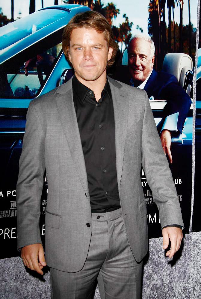 Matt Damon;<br>The Los Angeles HBO Premiere of His Way