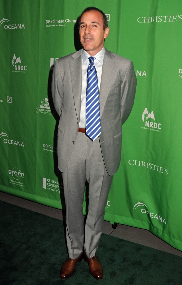 Matt Lauer;<br>Christie's Green Auction: A Bid to Save The Earth