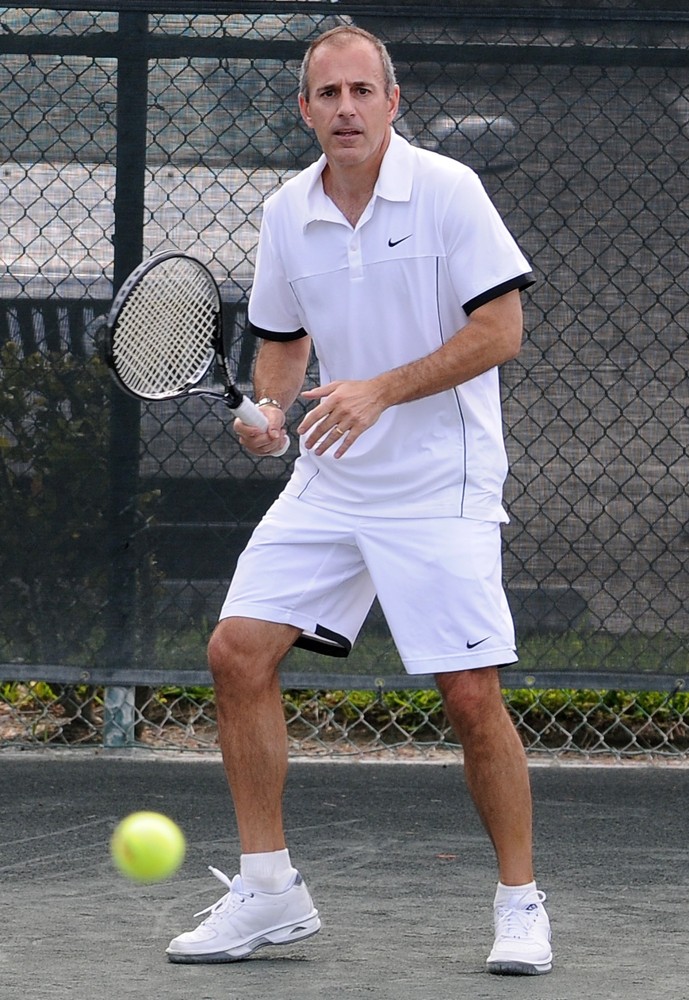 Matt Lauer;<br>The Chris Evert-Raymond James Pro-Celebrity Tennis Classic