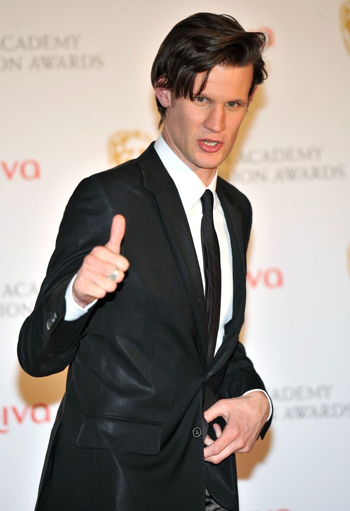 Matt Smith;<br>The 2012 Arqiva British Academy Television Awards - Winners Board