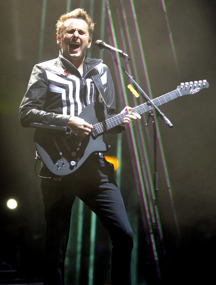 Matthew Bellamy;Muse;<br>The MTV EMA's 2012 - Show