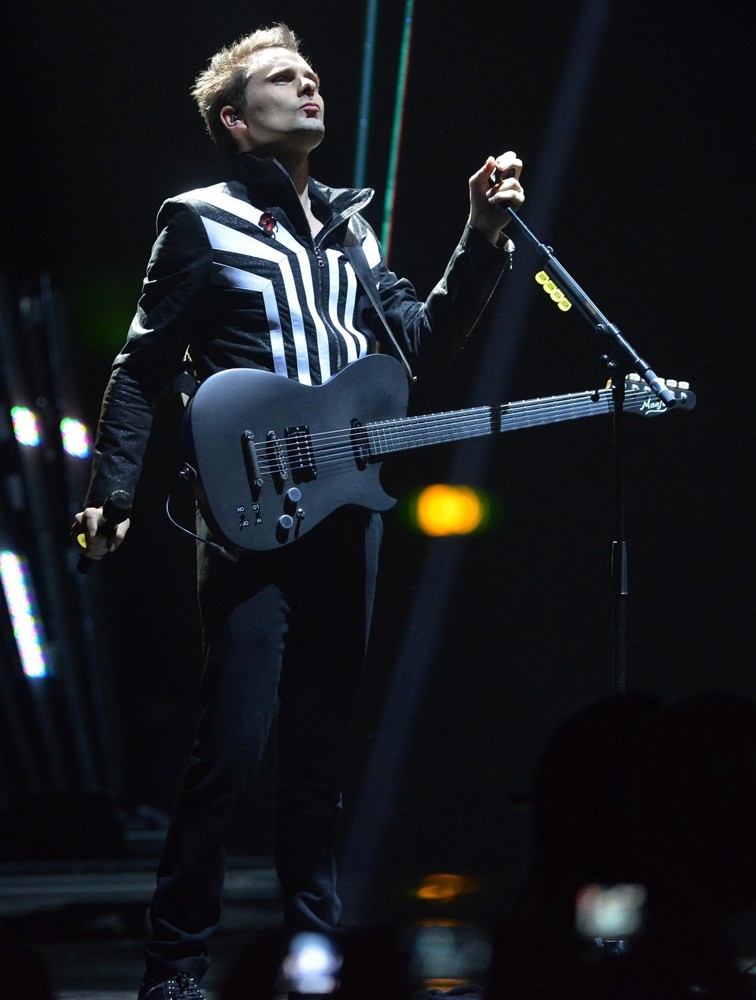Matthew Bellamy;Muse;<br>The MTV EMA's 2012 - Show