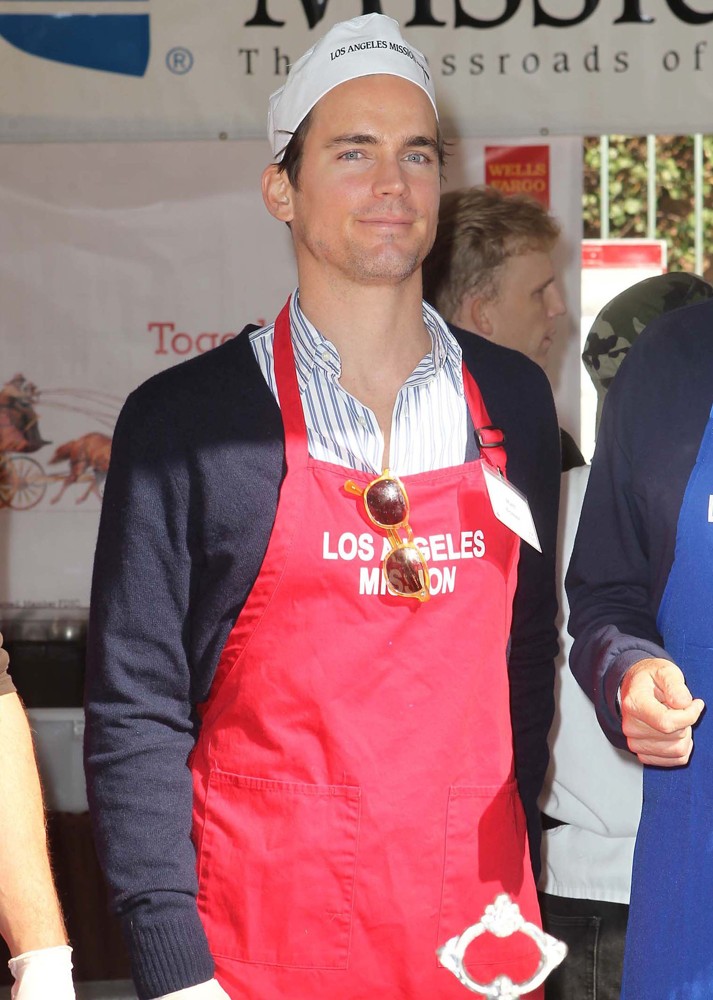 Matthew Bomer;<br>The Los Angeles Mission's Thanksgiving for Skid Row Homeless