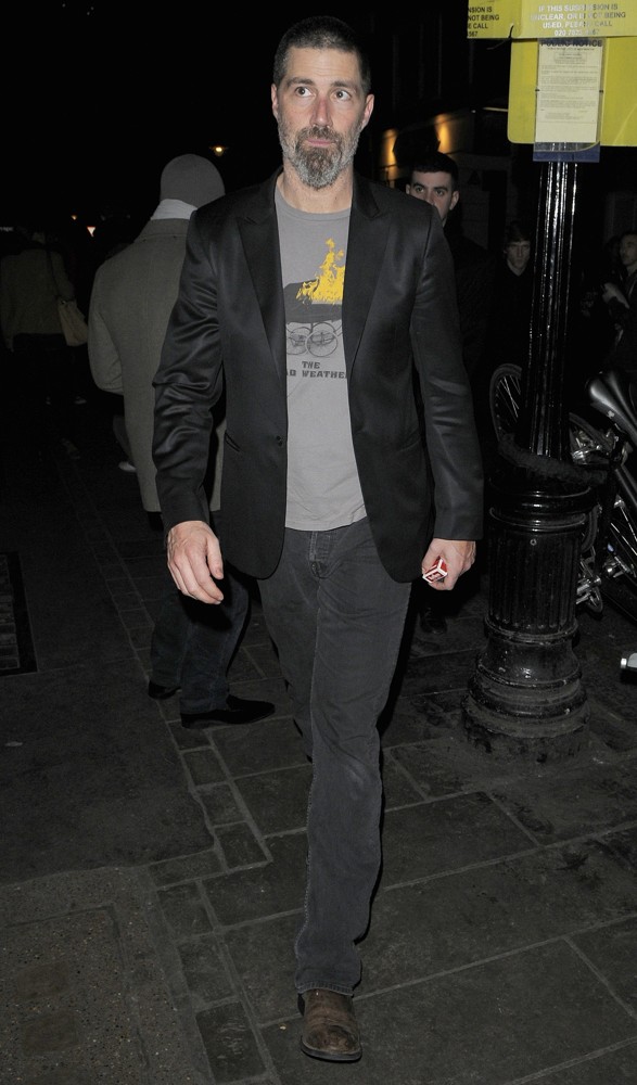 Matthew Fox;<br>Matthew Fox Leaving The Vaudeville Theatre