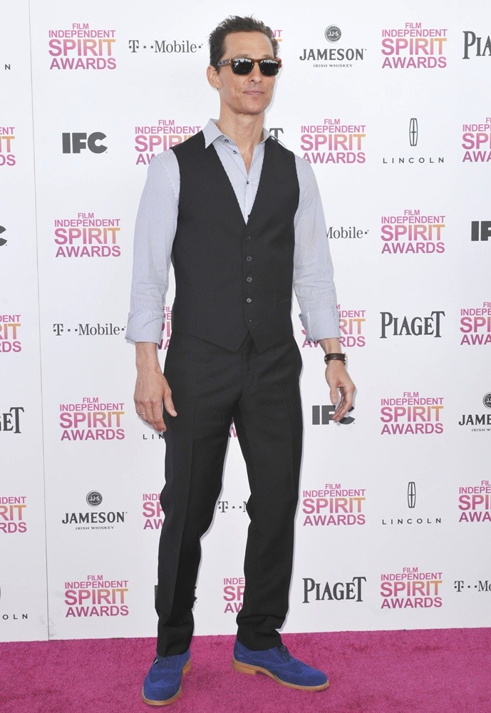 Matthew McConaughey;<br>2013 Film Independent Spirit Awards - Arrivals