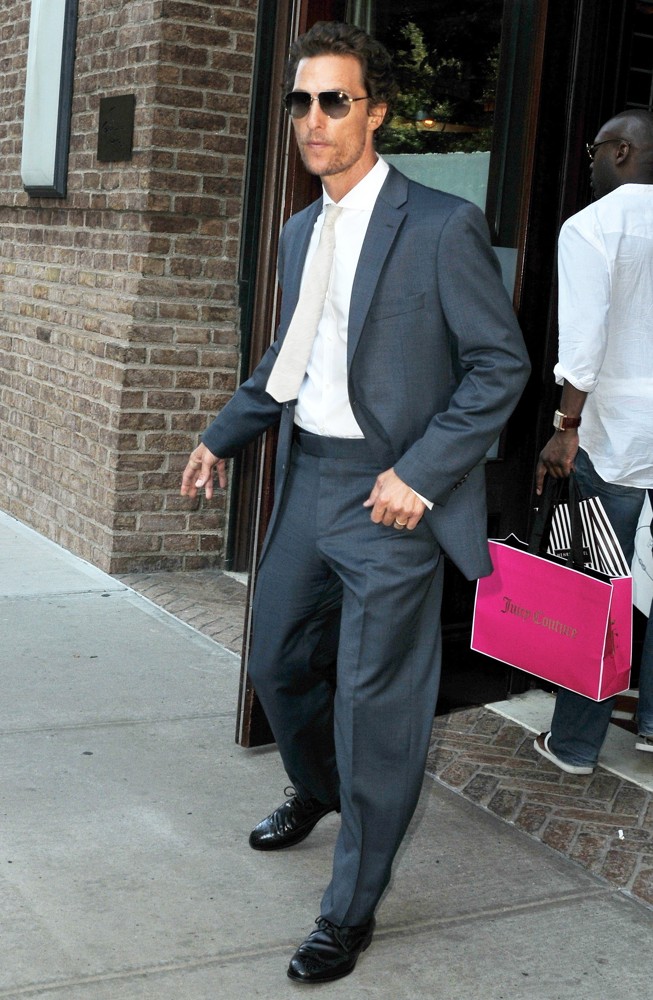 Matthew McConaughey;<br>Matthew McConaughey Seen Out and About in Manhattan