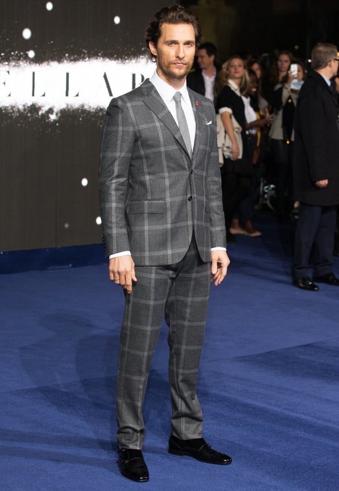 Matthew McConaughey;<br>UK Premiere of Interstellar - Arrivals