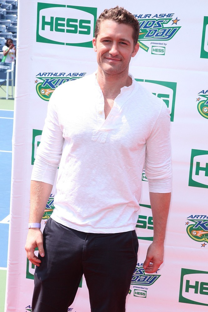 Matthew Morrison;<br>Arthur Ashe Kids Day 2012