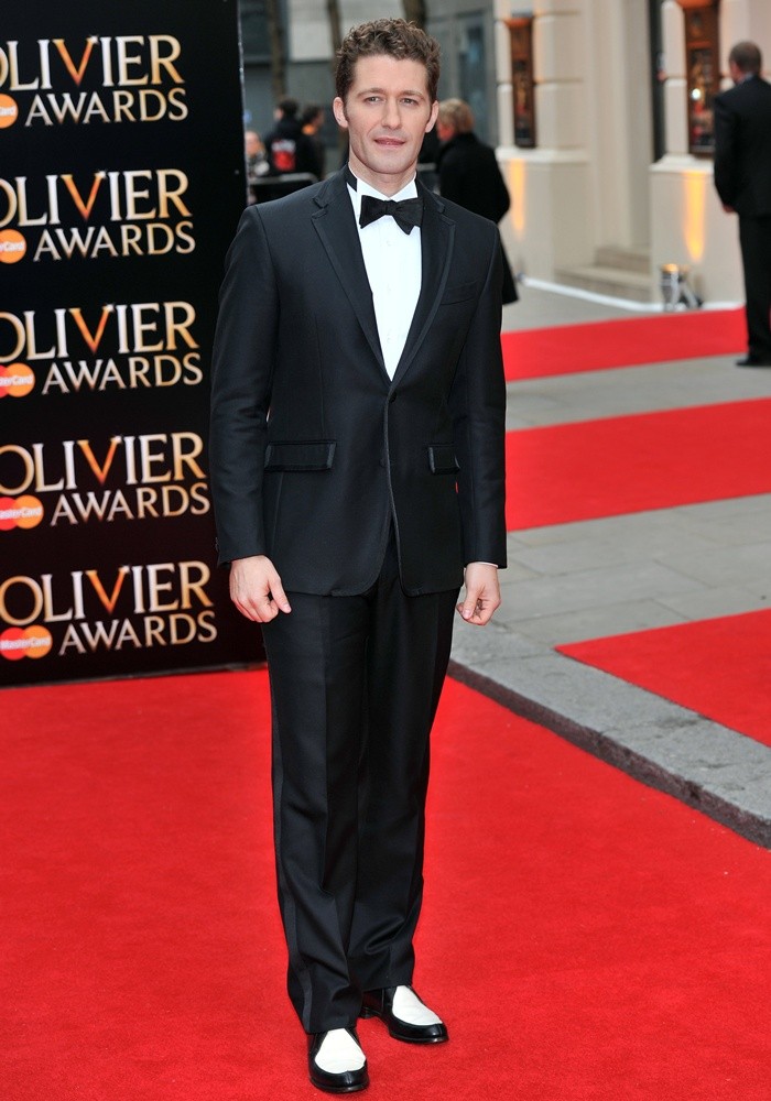 Matthew Morrison;<br>The Olivier Awards 2013 - Arrivals