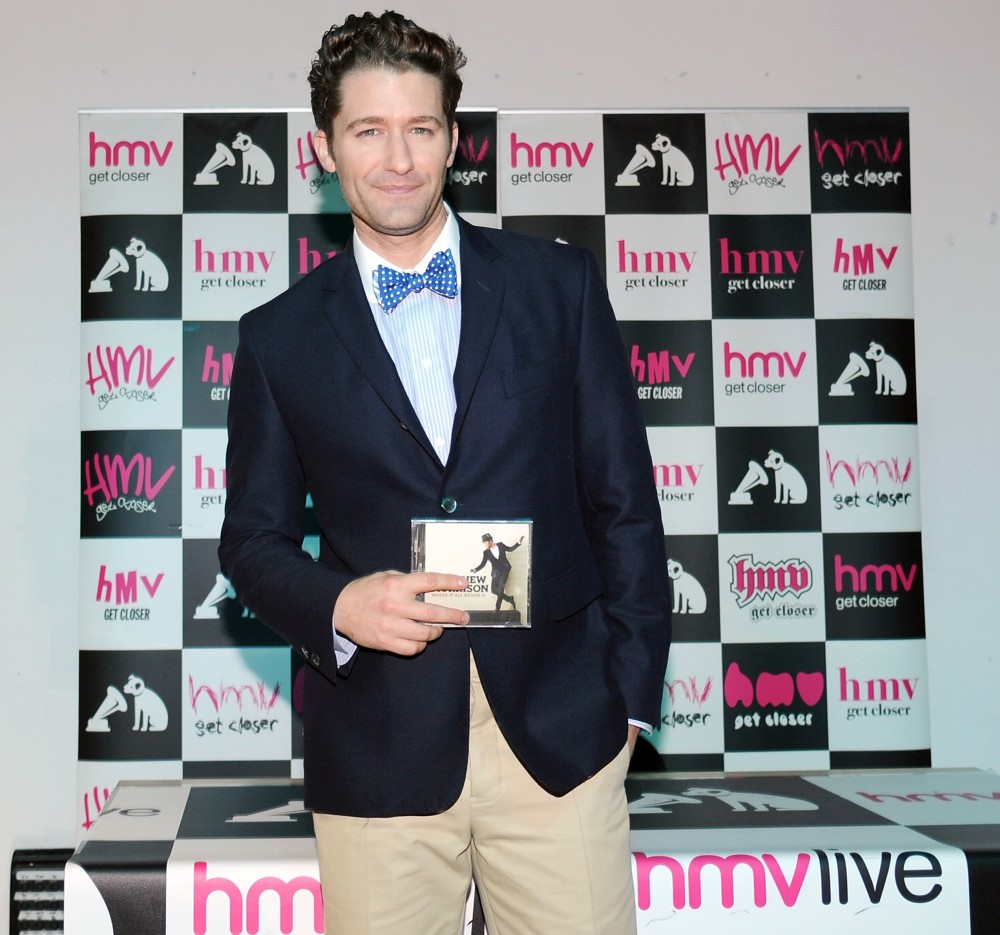 Matthew Morrison;<br>Matthew Morrison Signs Copies of His Album Where It All Began