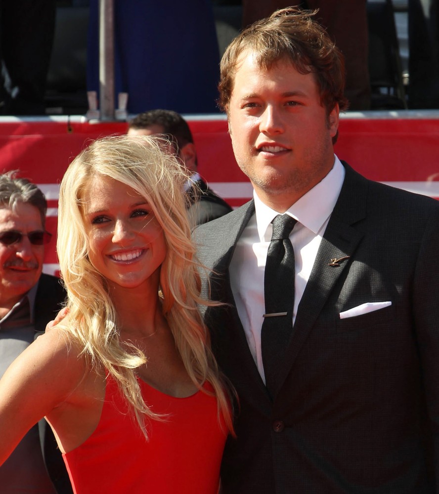 Matthew Stafford;<br>2012 ESPY Awards - Red Carpet Arrivals
