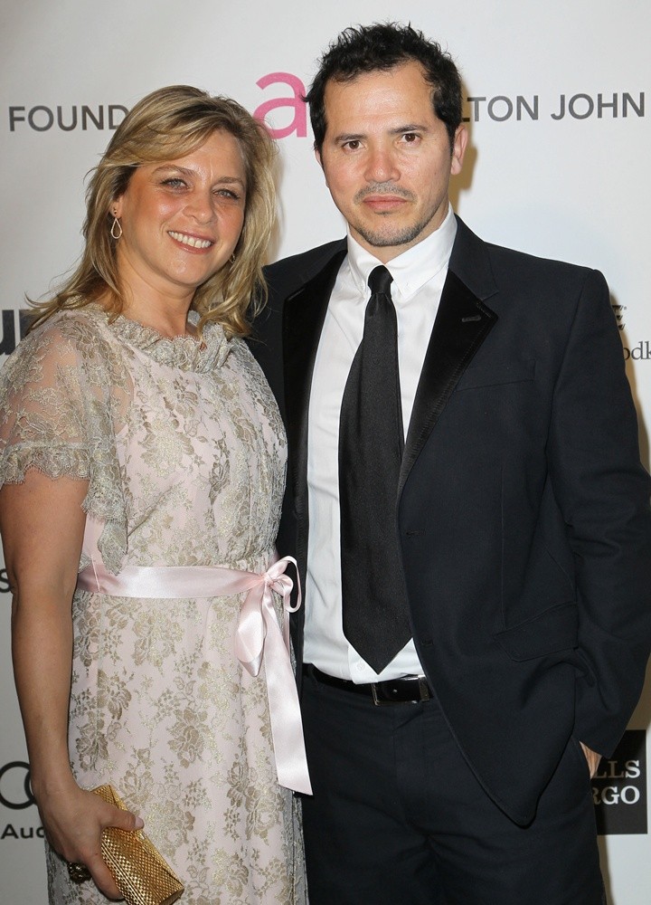 Justine Maurer;John Leguizamo;<br>21st Annual Elton John AIDS Foundation's Oscar Viewing Party