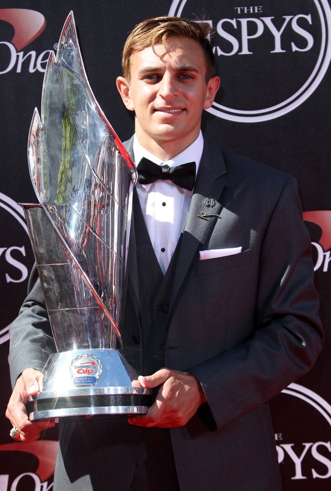 Max Lachowecki;<br>2014 ESPYS Awards - Arrivals