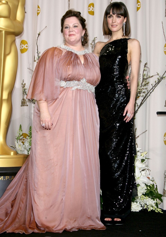 Melissa McCarthy;Rose Byrne;<br>84th Annual Academy Awards - Press Room
