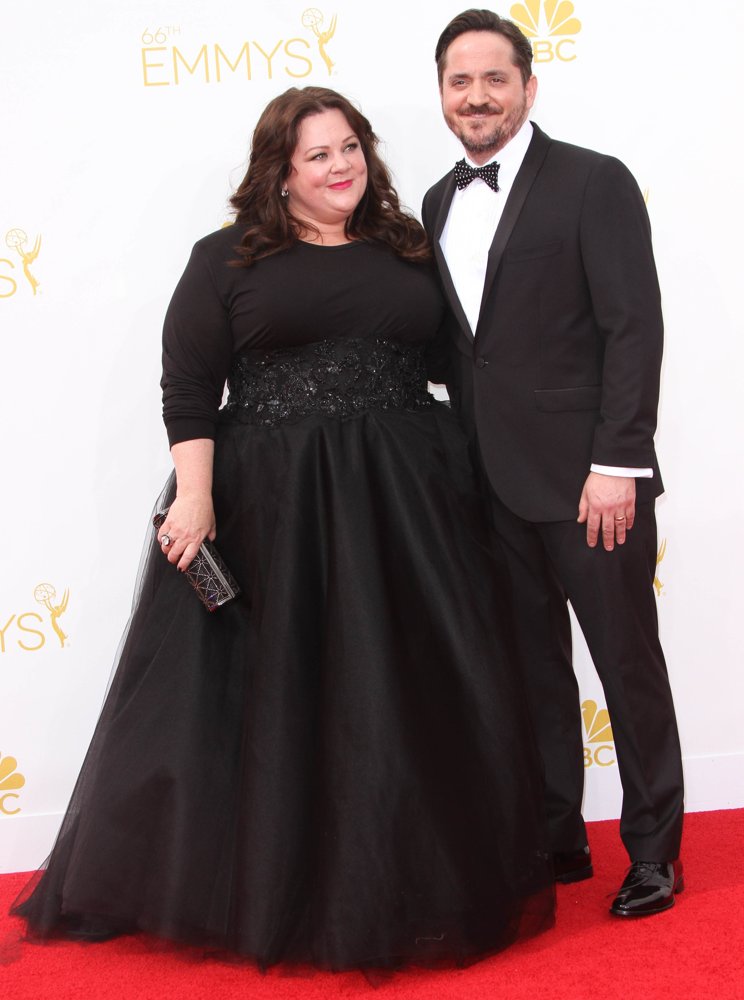 Melissa McCarthy;Ben Falcone;<br>66th Primetime Emmy Awards - Arrivals