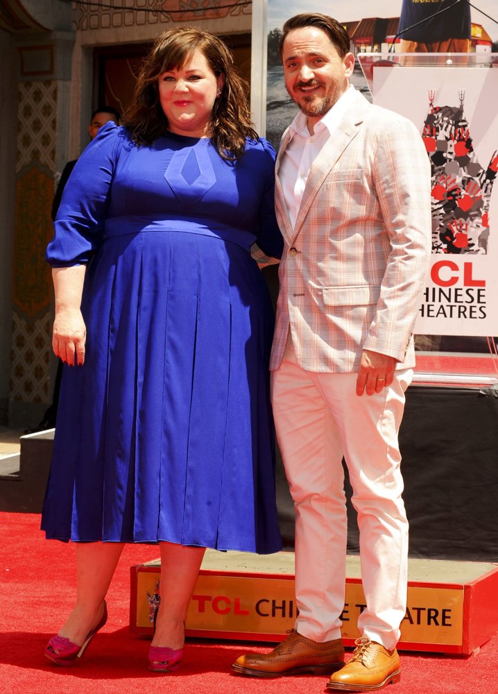 Melissa McCarthy;Ben Falcone;<br>Melissa McCarthy's Hand and Footprint Ceremony