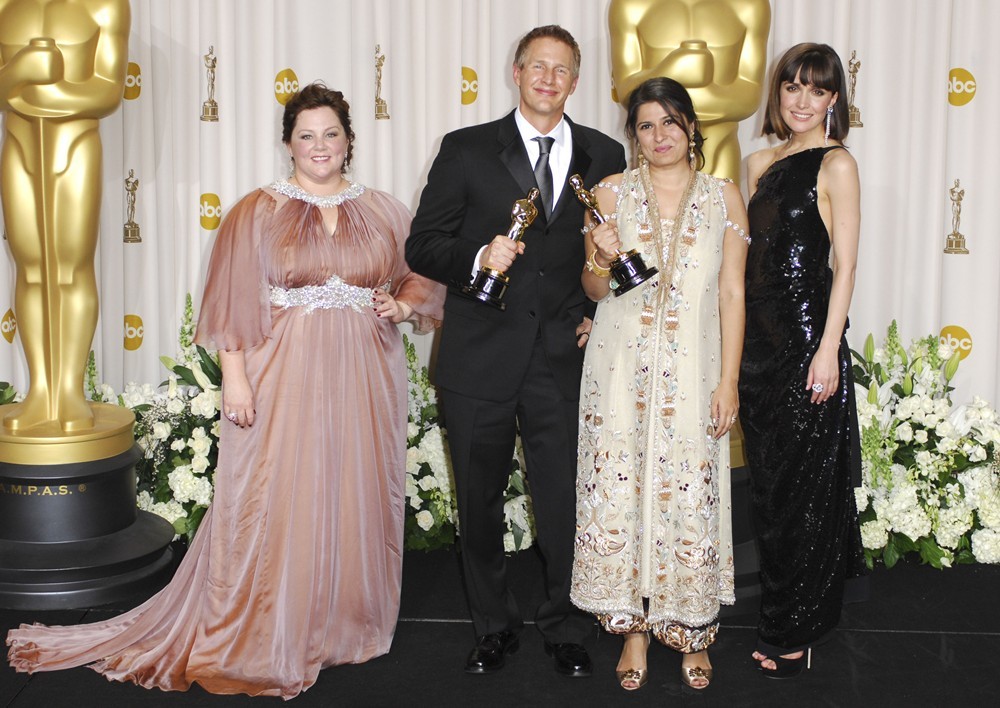 Melissa McCarthy;Daniel Junge;Sharmeen Obaid-Chinoy;Rose Byrne;<br>84th Annual Academy Awards - Press Room
