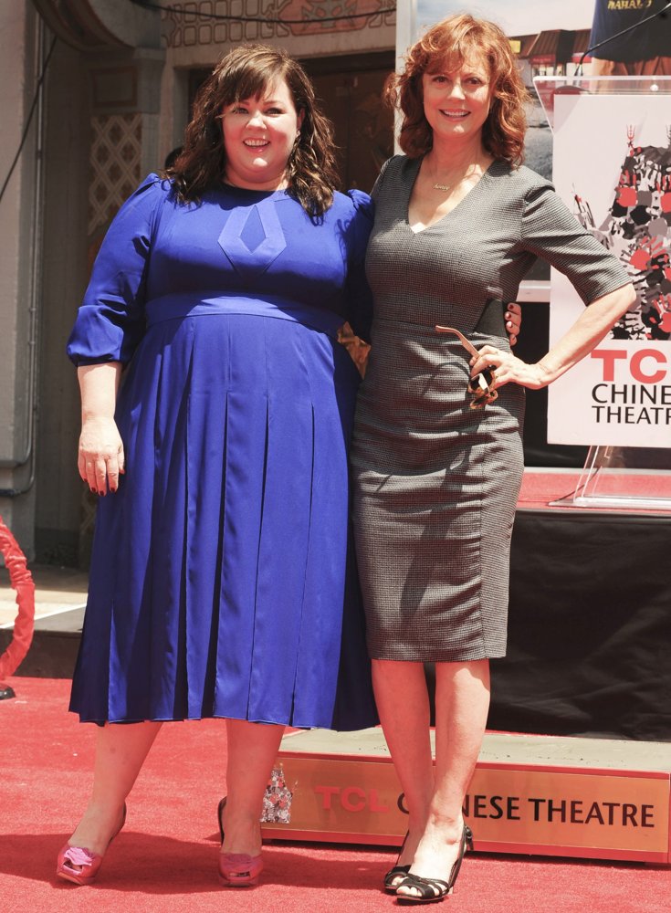 Melissa McCarthy;Susan Sarandon;<br>Melissa McCarthy's Hand and Footprint Ceremony