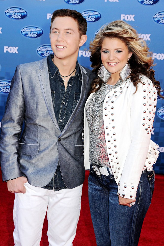 Scotty McCreery;Lauren Alaina;<br>The 2011 American Idol Finale - Press Room