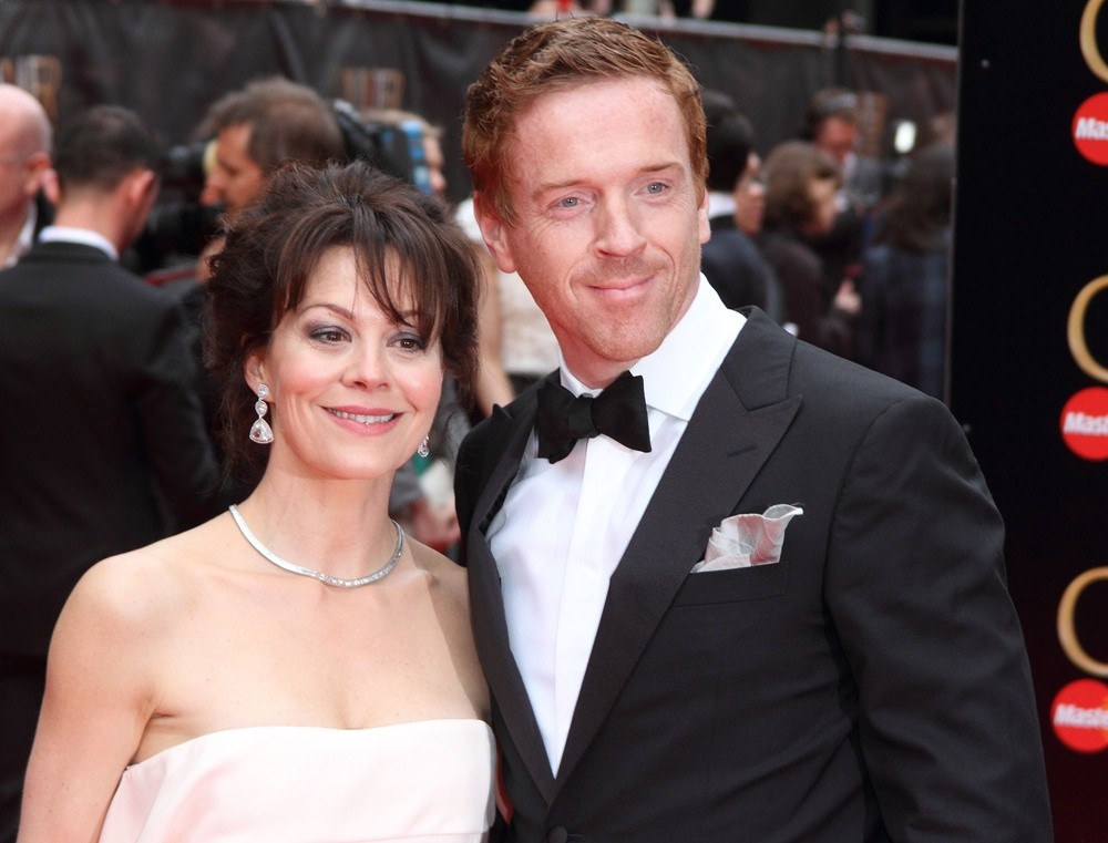 Helen McCrory;Damian Lewis;<br>The Olivier Awards 2013 - Arrivals