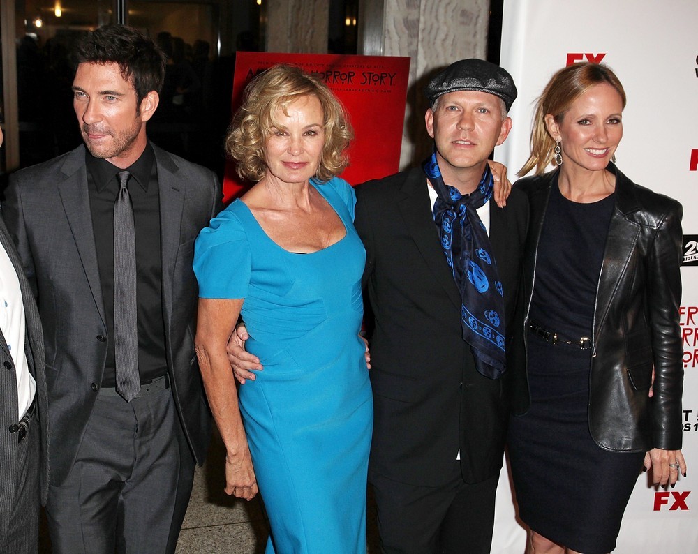 Dylan McDermott;Jessica Lange;Ryan Murphy;<br>Premiere of FX's American Horror Story