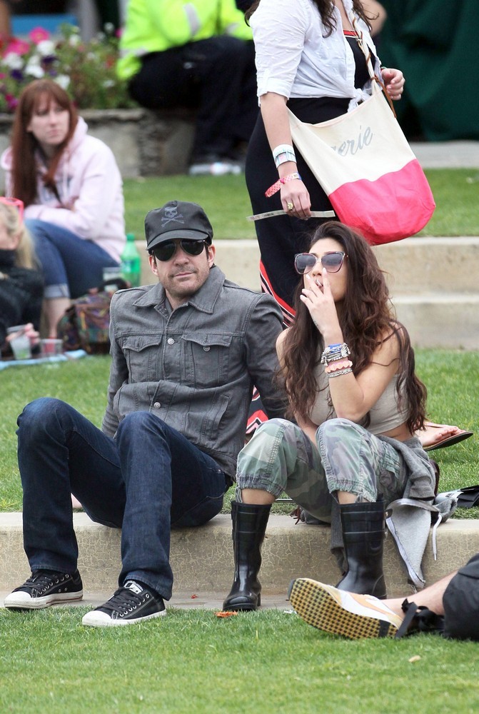 Dylan McDermott;Shasi Wells;<br>Celebrities at The 2012 Coachella Valley Music and Arts Festival - Day 1