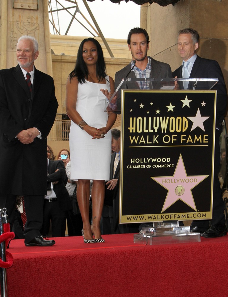 Malcolm McDowell;Garcelle Beauvais;Mark-Paul Gosselaar;Reed Diamond;<br>The Hollywood Walk of Fame Honors Malcolm McDowell