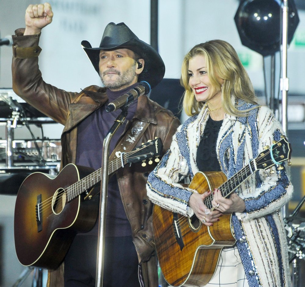 Tim McGraw and Faith Hill Perform at The Today Show Concert Series