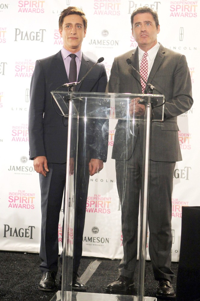 Sean McManus;Josh Welsh;<br>2013 Independent Spirit Awards Nominations Ceremony